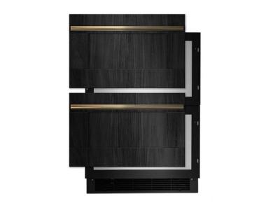 24" JennAir Panel-Ready Double Refrigerator Drawers