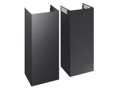 Samsung 7000 Series Bespoke Wall Mount Hood Extension Kit in Black Stainless