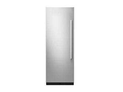 24" Jenn-Air Left Swing Built-in Column Freezer With Noir Panel Kit