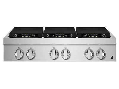 36" Jenn-Air Noir Style Gas Rangetop