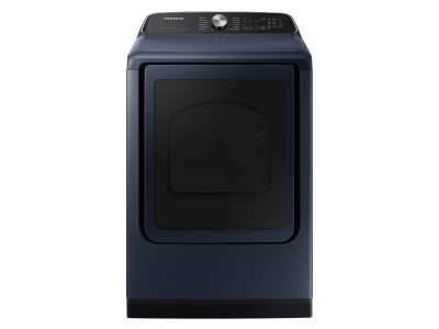 27" Samsung 7.4 Cu. Ft. Smart Electric Dryer with Pet Care Dry in Navy