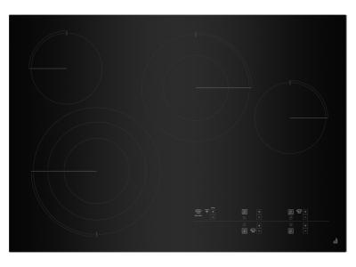 30" Jenn-Air Radiant Touch Cooktop With Emotive Controls In Black