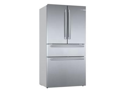 36" Bosch 800 Series French Door Bottom Mount Inox-easyclean
