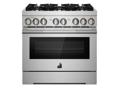 36" Jenn-Air Rise Dual-Fuel Professional-Style Range