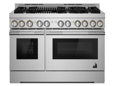 48" Jenn-Air Rise Gas Professional-Style Range With Infrared Grill