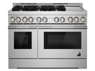 48" Jenn-Air Rise Gas Professional-Style Range With Chrome-Infused Griddle