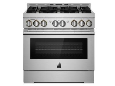 36" Jenn-Air Rise Gas Professional-Style Range
