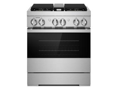 30" Jenn-Air Noir Dual-Fuel Professional-Style Range