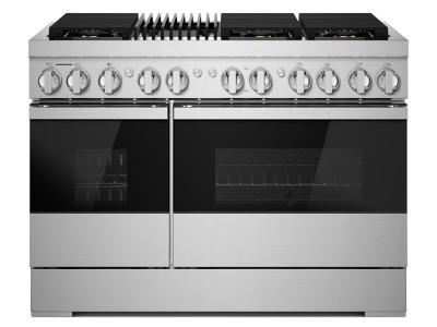 48" Jenn-Air Noir Dual-Fuel Professional Range