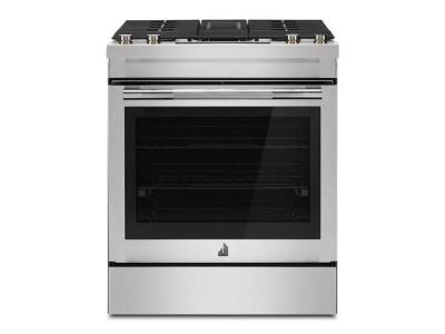 30" Jenn-Air Dual-Fuel Downdraft Slide-in Range