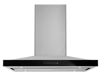 36" Jenn-Air Lustre Stainless Pyramid Style Island Mount Canopy Hood