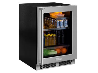 24" Marvel Professional Beverage Refrigerator with Drawer