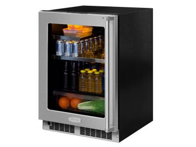24" Marvel Professional Beverage Refrigerator with Drawer