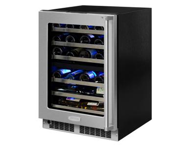 24" Marvel Professional High Efficiency Dual Zone Wine Refrigerator
