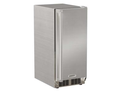 15" Marvel Outdoor Crescent Ice Maker with Reversible Door