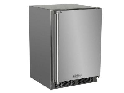 24" Marvel Outdoor Refrigerator with Door Storage