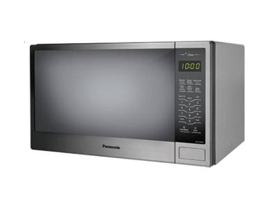 21" Panasonic Mid-Size Genius Microwave with Stainless Steel