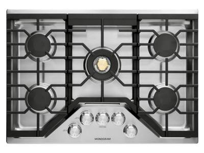 30"  Monogram Deep-Recessed Gas Cooktop (Natural Gas)