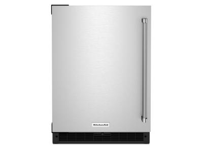 24" KitchenAid Undercounter Refrigerator with Stainless Steel Door