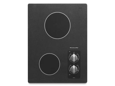 15" KitchenAid Electric Cooktop with 2 Radiant Elements