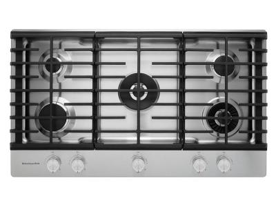 36" KitchenAid 5-Burner Gas Cooktop
