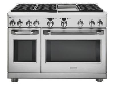 48" Monogram  All Gas Professional Range with 6 Burners and Griddle (Natural Gas)