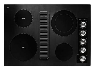 30" Electric Downdraft Cooktop with 4 Elements