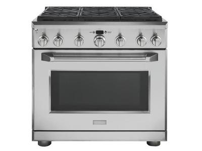 36" Monogram  Dual-Fuel Professional Range with 6 Burners (Natural Gas)