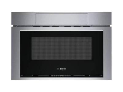 24" Bosch 800 Series 1.2 Cu. Ft. Smart Microwave Drawer in Stainless Steel