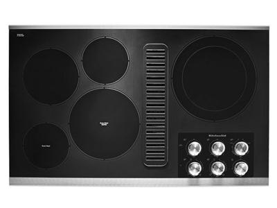 36" KitchenAid Electric Downdraft Cooktop with 5 Elements