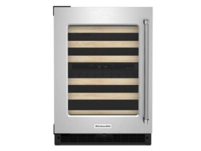 24" KitchenAid 4.97 Cu. Ft. Undercounter Wine Cellar