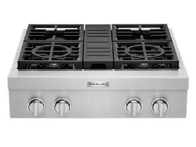 30" KitchenAid  4-Burner Commercial-Style Gas Rangetop