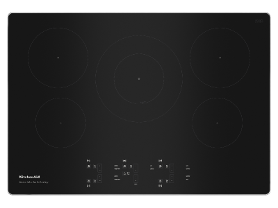 30" KitchenAid Electric Induction Cooktop With 5 Burners
