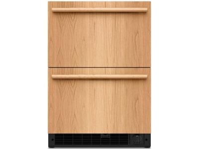 24" KitchenAid Panel-Ready Undercounter Double-Drawer Refrigerator/Freezer