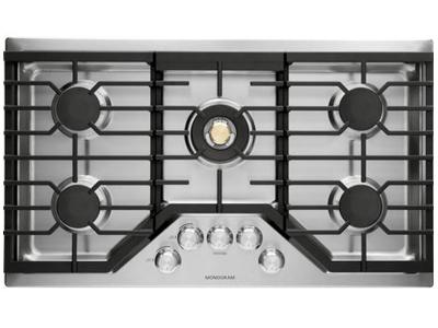 36" Monogram Deep-Recessed Gas Cooktop (Natural Gas)
