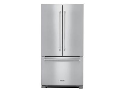 36" Kitchenaid 22 Cu. Ft. Counter Depth French Door Refrigerator with Interior Dispense