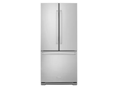 30" KitchenAid 20 Cu. Ft. Standard Depth French Door Refrigerator with Interior Dispense