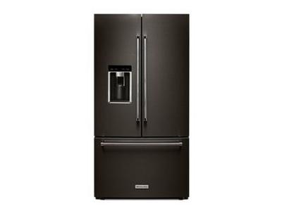 36" KitchenAid 23.8 Cu. Ft. Counter-Depth French Door Platinum Interior Refrigerator