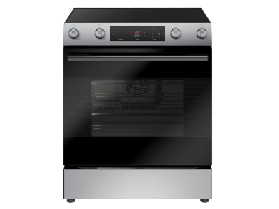 30" Bosch 100 Series Electric Freestanding Range in Stainless Steel