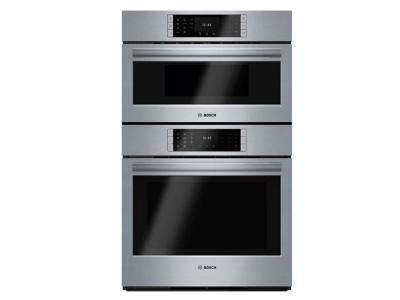 30" Bosch 6.2 Cu. Ft. Speed Combination Oven In Stainless Steel