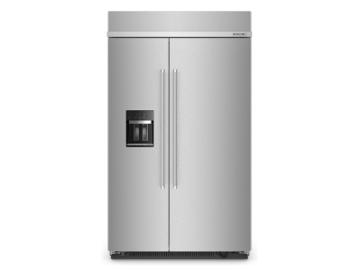 48" KitchenAid 29.4 Cu. Ft. Side By Side Built in Refrigerator