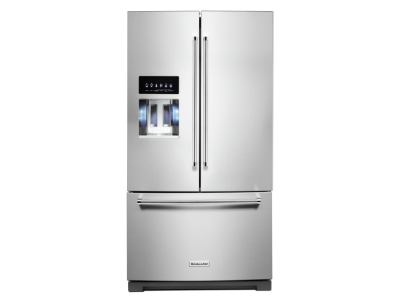 KitchenAid 26.8 Cu. Ft. Standard-Depth French Door Refrigerator with Exterior Ice and Water Dispenser