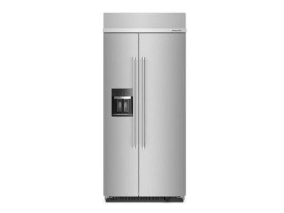 36" KitchenAid 20.8 Cu. Ft. Built-In Side-by-Side Refrigerator
