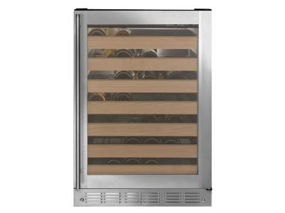 24" Monogram Stainless Steel Wine Reserve