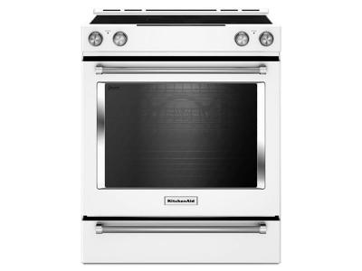 30" KitchenAid 7.1 Cu. Ft. 5-Element Electric Convection Front Control Range With Baking Drawer