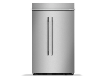48" Kitchenaid 30 Cu. Ft. Built-In Side-by-Side Refrigerator with Platinum Interior