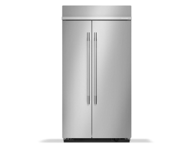 42" Kitchenaid 25.5 Cu. Ft. Built-In Side-by-Side Refrigerator with Platinum Interior