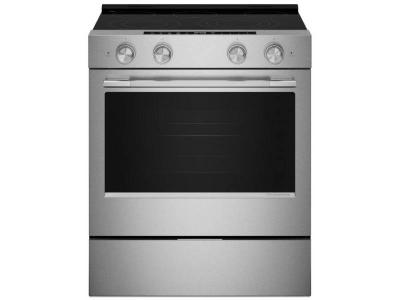 30" KitchenAid 5.3 Cu. Ft. Smart Slide-in Electric Range with Convection Cooking Modes