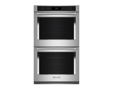 30" KitchenAid Double Wall Oven with Air Fry Mode