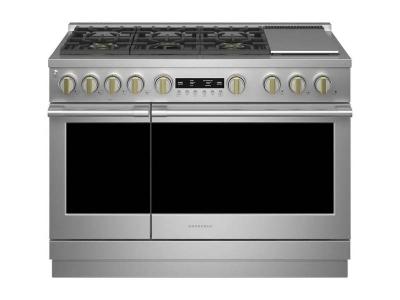 48" Monogram 8.25 Cu. Ft. Dual Fuel Professional Range With 6 Burners and Griddle